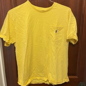 Polo Ralph Lauren t shirt yellow size L